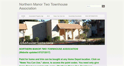 Desktop Screenshot of northernmanortwo.com
